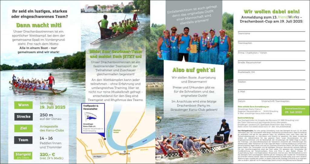 Drachenbootrennen Flyer Seite2